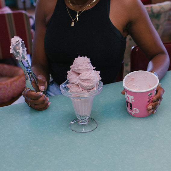 Strawberry Frozen Dessert